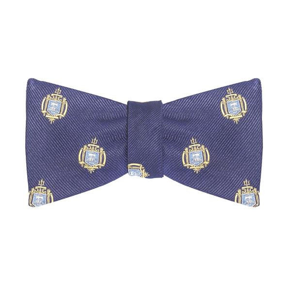 Naval Academy Insignia Bow tie in Navy Blue Shot #2