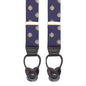 Naval Academy Insignia Suspenders in Blue Shot #1
