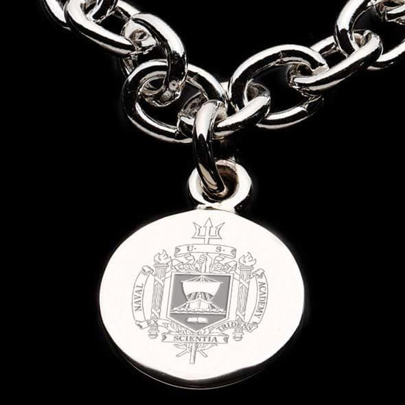 Naval Academy Sterling Silver Charm Bracelet Shot #2