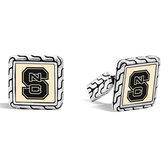 NC State Cufflinks by John Hardy with 18K Gold Shot #2