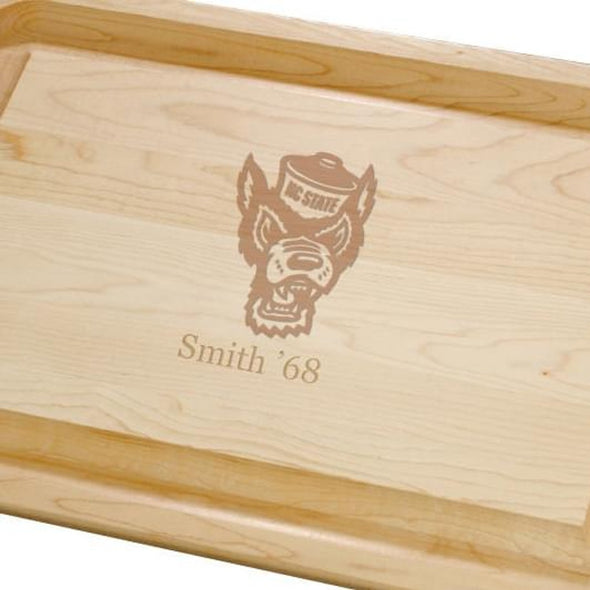 NC State Maple Cutting Board Shot #2