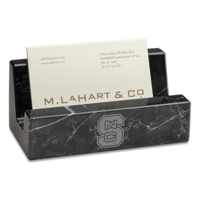 NC State Marble Business Card Holder Shot #1