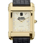 NC State Men's Gold Quad with Leather Strap Shot #1