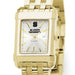 NC State Men's Gold Watch with 2-Tone Dial & Bracelet at M.LaHart & Co.