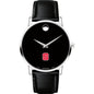 NC State Men's Movado Museum with Leather Strap Shot #2