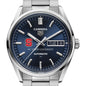 NC State Men's TAG Heuer Carrera Day-Date with Blue Dial Shot #1