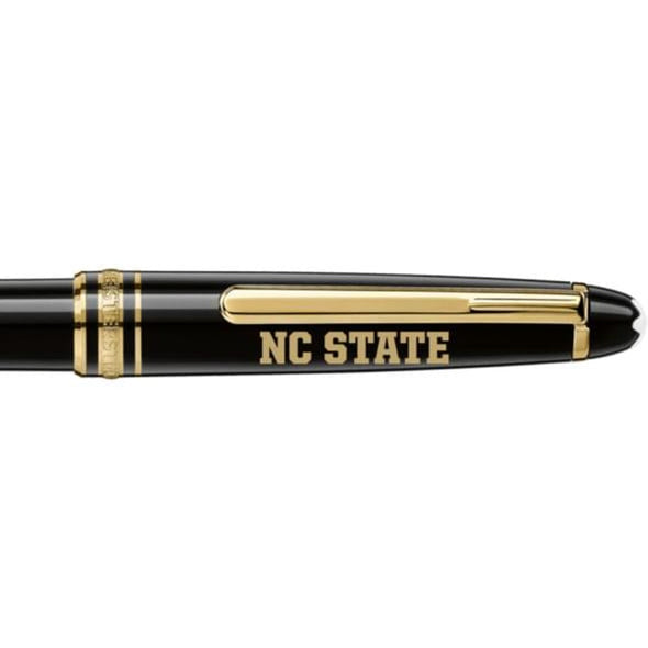 NC State Montblanc Meisterstück Classique Ballpoint Pen in Gold Shot #2