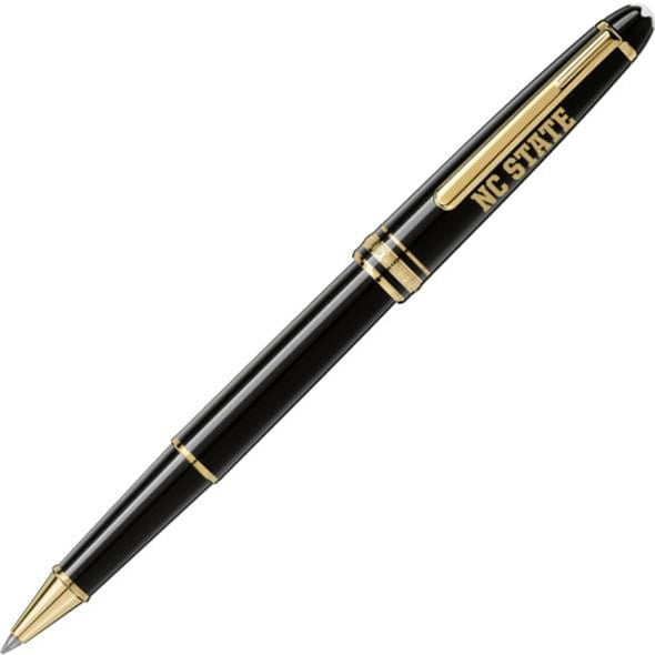 NC State Montblanc Meisterstück Classique Rollerball Pen in Gold Shot #1