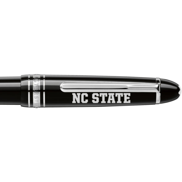 NC State Montblanc Meisterstück Midsize Platinum-Coated Ballpoint Pen Shot #2