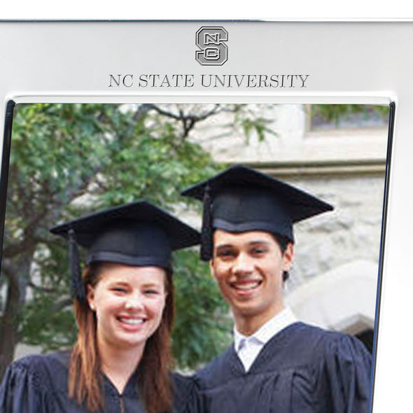 NC State Polished Pewter 5x7 Picture Frame Shot #2