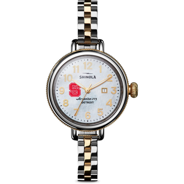 NC State Shinola Watch, The Birdy 34 mm MOP Dial Shot #2