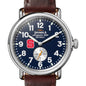 NC State Shinola Watch, The Runwell 41 mm Midnight Blue Dial Shot #1