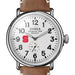 NC State Shinola Watch, The Runwell 47 mm White Dial