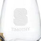 NC State Stemless Wine Glasses - Set of 4 Shot #3
