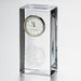 NC State Tall Glass Desk Clock by Simon Pearce