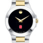 NC State Women's Movado Collection Two-Tone Watch with Black Dial Shot #1