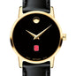 NC State Women's Movado Gold Museum Classic Leather Shot #1