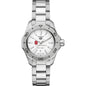 NC State Women's TAG Heuer Steel Aquaracer with Silver Dial Shot #2