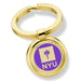 New York University Enamel Key Ring