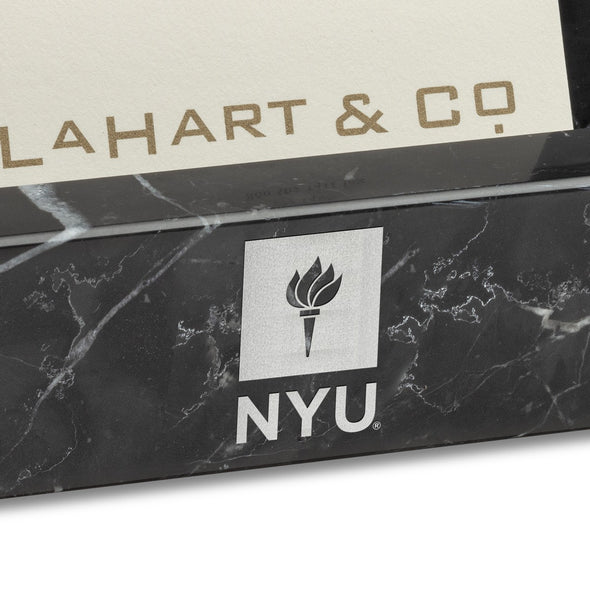 New York University Marble Business Card Holder Shot #2