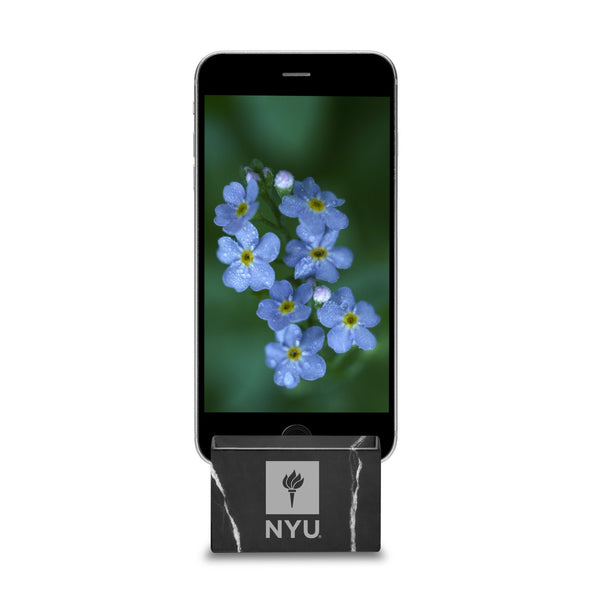 New York University Marble Phone Holder Shot #2