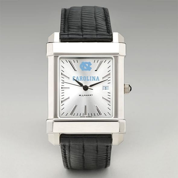 North Carolina Men's Collegiate Watch with Leather Strap Shot #2
