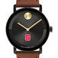 North Carolina State Men's Movado BOLD with Cognac Leather Strap Shot #1