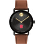 North Carolina State Men's Movado BOLD with Cognac Leather Strap Shot #2