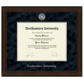 Northeastern Diploma Frame - Excelsior Shot #1