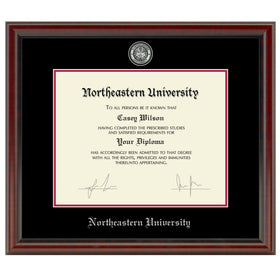 Northeastern Diploma Frame - Masterpiece Shot #1