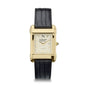 Northeastern Men's Gold Quad with Leather Strap Shot #2