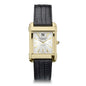 Northeastern Men's Gold Watch with 2-Tone Dial & Leather Strap at M.LaHart & Co. Shot #2