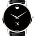 Northeastern Men's Movado Museum with Leather Strap
