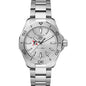 Northeastern Men's TAG Heuer Steel Aquaracer with Silver Dial Shot #2