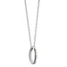 Northeastern Monica Rich Kosann "Carpe Diem" Poesy Ring Necklace in Silver