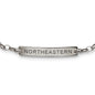 Northeastern Monica Rich Kosann Petite Poesy Bracelet in Silver Shot #2