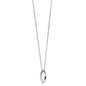 Northeastern Monica Rich Kosann Poesy Ring Necklace in Silver Shot #2