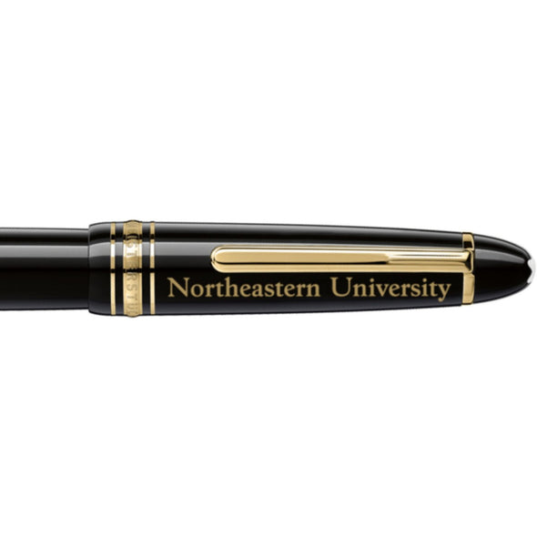 Northeastern Montblanc Meisterstück LeGrand Rollerball Pen in Gold Shot #2