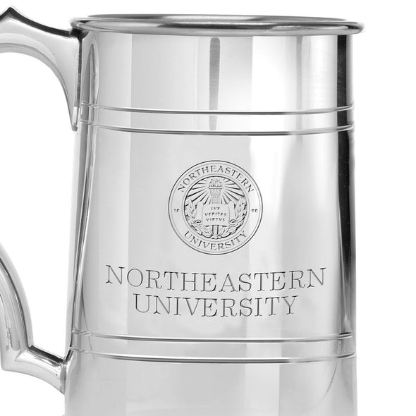 Northeastern Pewter Stein Shot #2