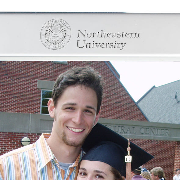 Northeastern Polished Pewter 5x7 Picture Frame Shot #2