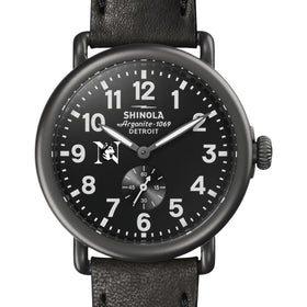 Northeastern Shinola Watch, The Runwell 41mm Black Dial Shot #1