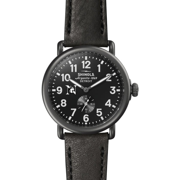 Northeastern Shinola Watch, The Runwell 41mm Black Dial Shot #2