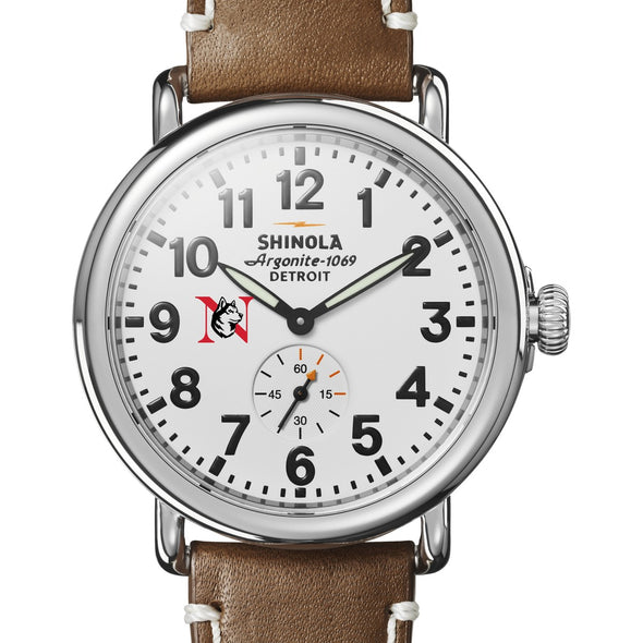 Northeastern Shinola Watch, The Runwell 41mm White Dial Shot #1