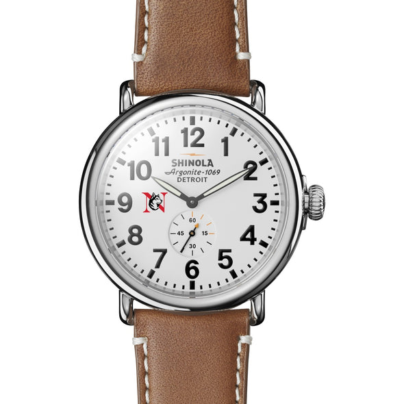 Northeastern Shinola Watch, The Runwell 47 mm White Dial Shot #2
