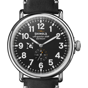 Northeastern Shinola Watch, The Runwell 47mm Black Dial Shot #1