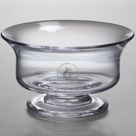 Northeastern Simon Pearce Glass Revere Bowl Med Shot #1