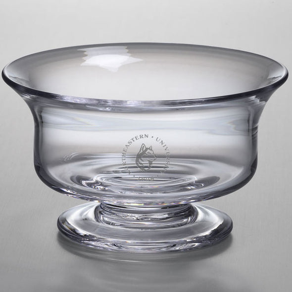 Northeastern Simon Pearce Glass Revere Bowl Med Shot #1