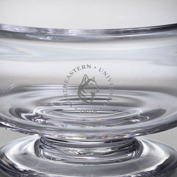 Northeastern Simon Pearce Glass Revere Bowl Med Shot #2