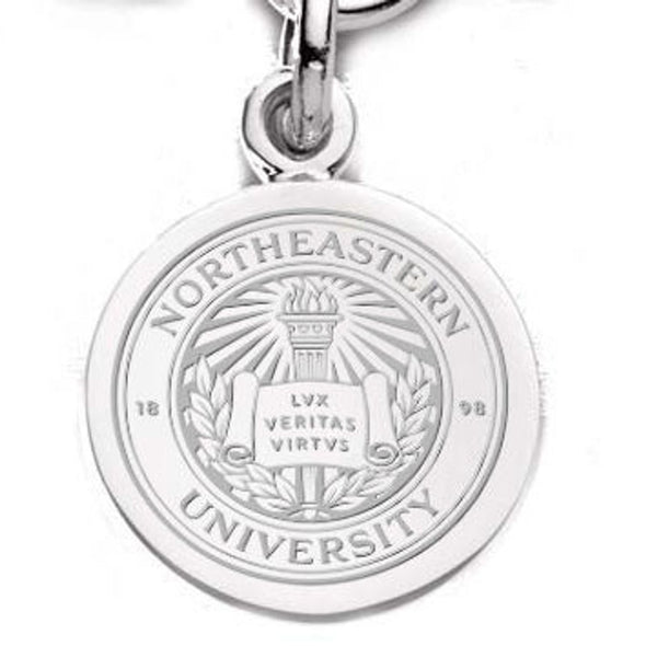 Northeastern Sterling Silver Charm Shot #1