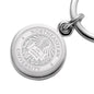 Northeastern Sterling Silver Insignia Key Ring Shot #2